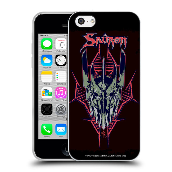 The Hobbit The Battle of the Five Armies Graphics Sauron Soft Gel Case for Apple iPhone 5c
