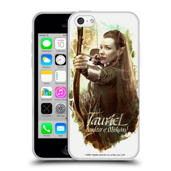 The Hobbit The Battle of the Five Armies Graphics Tauriel Soft Gel Case for Apple iPhone 5c