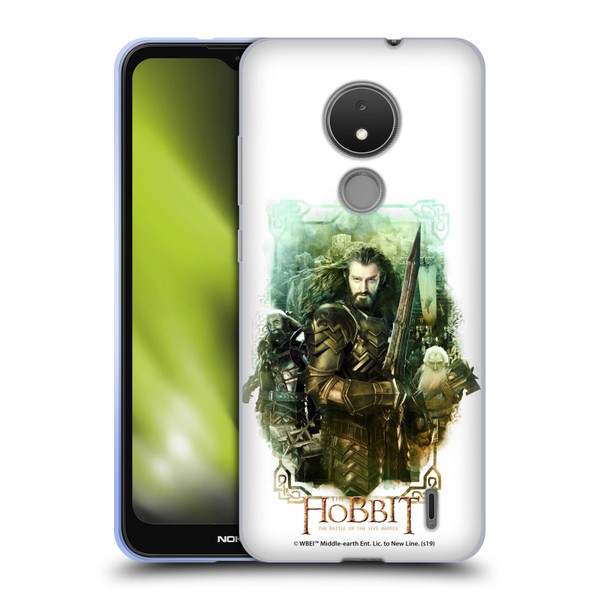 The Hobbit The Battle of the Five Armies Graphics Dwarves Soft Gel Case for Nokia C21