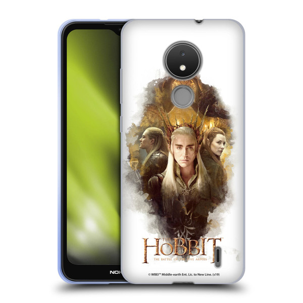 The Hobbit The Battle of the Five Armies Graphics Elves Soft Gel Case for Nokia C21