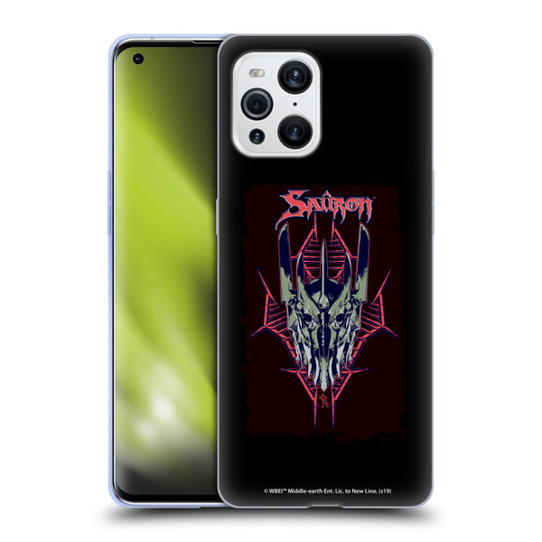 The Hobbit The Battle of the Five Armies Graphics Sauron Soft Gel Case for OPPO Find X3 / Pro