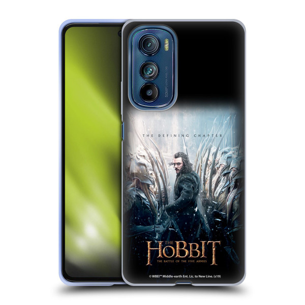 The Hobbit The Battle of the Five Armies Posters Bard Soft Gel Case for Motorola Edge 30