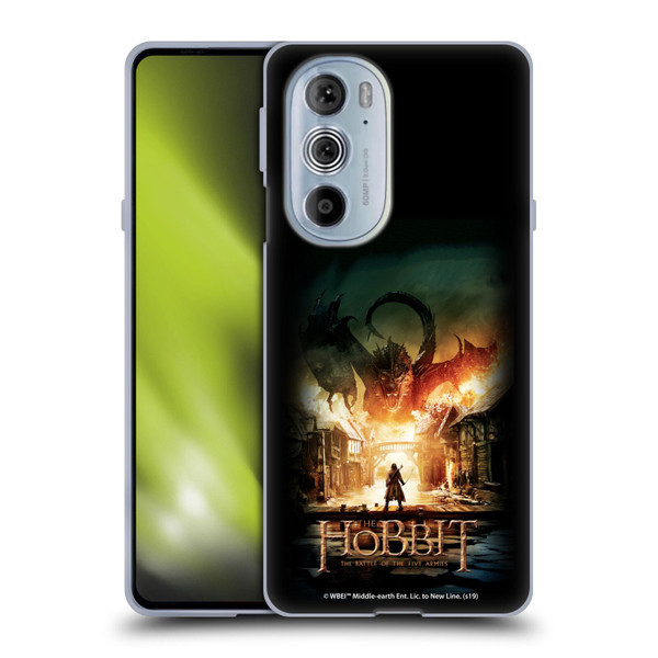 The Hobbit The Battle of the Five Armies Posters Smaug Soft Gel Case for Motorola Edge X30