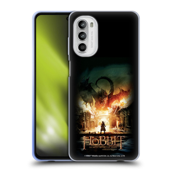 The Hobbit The Battle of the Five Armies Posters Smaug Soft Gel Case for Motorola Moto G52