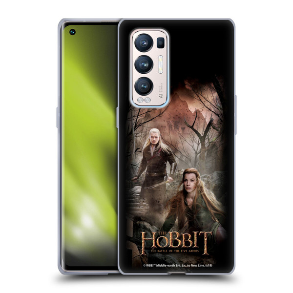 The Hobbit The Battle of the Five Armies Posters Elves Soft Gel Case for OPPO Find X3 Neo / Reno5 Pro+ 5G