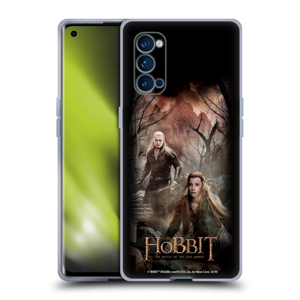 The Hobbit The Battle of the Five Armies Posters Elves Soft Gel Case for OPPO Reno 4 Pro 5G