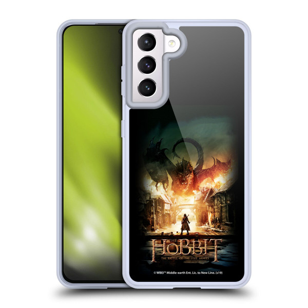 The Hobbit The Battle of the Five Armies Posters Smaug Soft Gel Case for Samsung Galaxy S21 5G