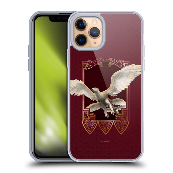 Fantastic Beasts And Where To Find Them Beasts Thunderbird Soft Gel Case for Apple iPhone 11 Pro