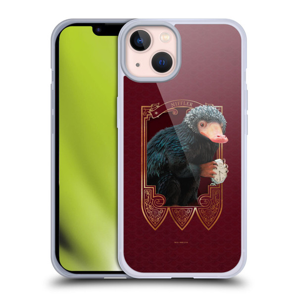 Fantastic Beasts And Where To Find Them Beasts Niffler Soft Gel Case for Apple iPhone 13