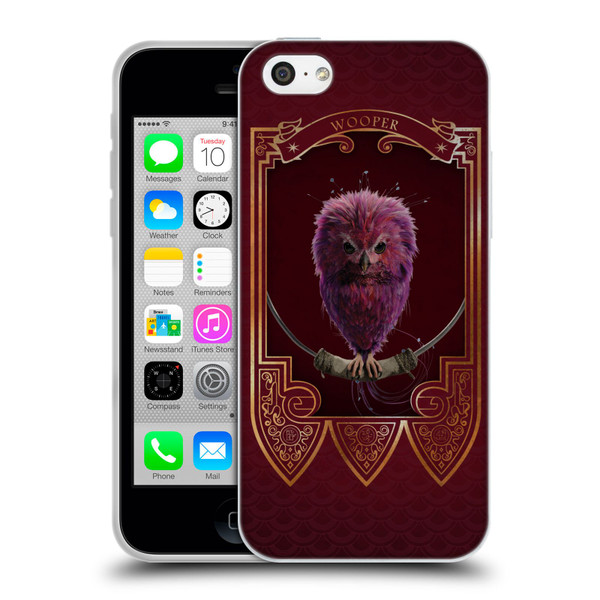 Fantastic Beasts And Where To Find Them Beasts Wooper Soft Gel Case for Apple iPhone 5c