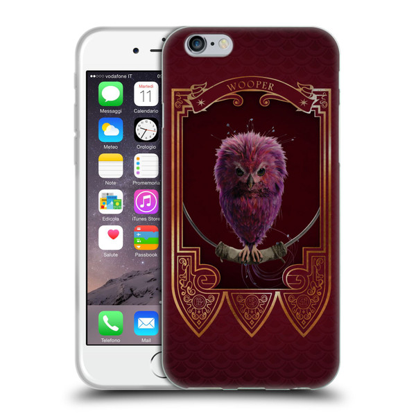 Fantastic Beasts And Where To Find Them Beasts Wooper Soft Gel Case for Apple iPhone 6 / iPhone 6s