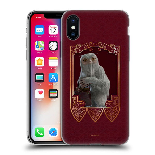 Fantastic Beasts And Where To Find Them Beasts Demiguise Soft Gel Case for Apple iPhone X / iPhone XS
