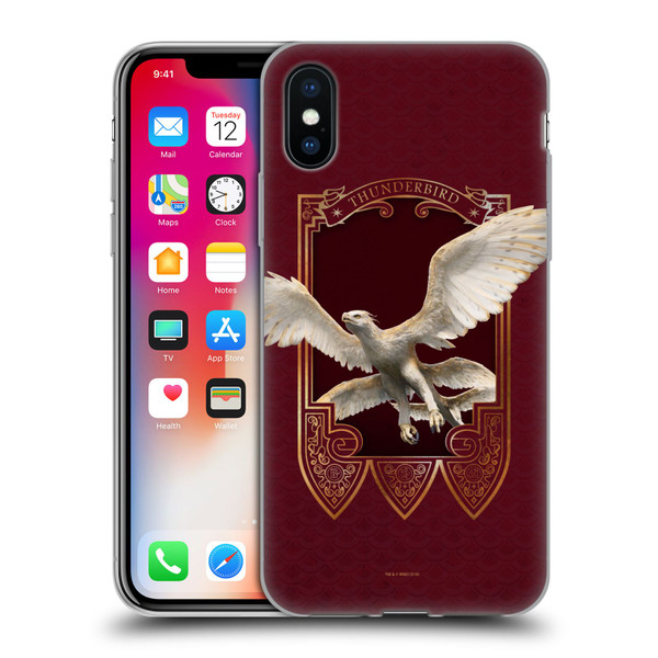 Fantastic Beasts And Where To Find Them Beasts Thunderbird Soft Gel Case for Apple iPhone X / iPhone XS