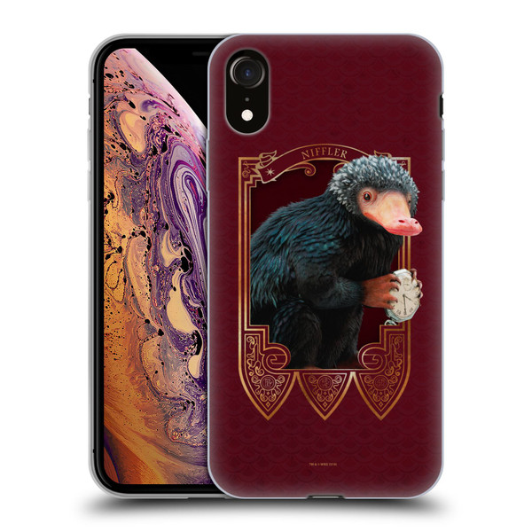 Fantastic Beasts And Where To Find Them Beasts Niffler Soft Gel Case for Apple iPhone XR