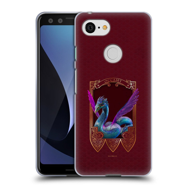Fantastic Beasts And Where To Find Them Beasts Occamy Soft Gel Case for Google Pixel 3