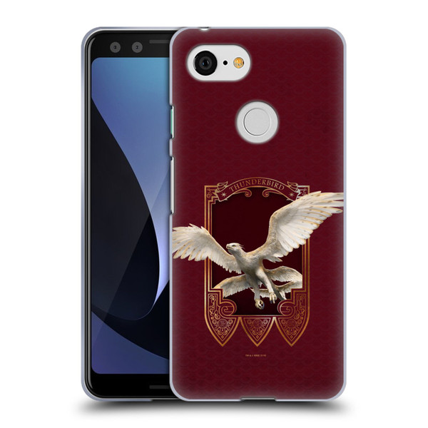 Fantastic Beasts And Where To Find Them Beasts Thunderbird Soft Gel Case for Google Pixel 3