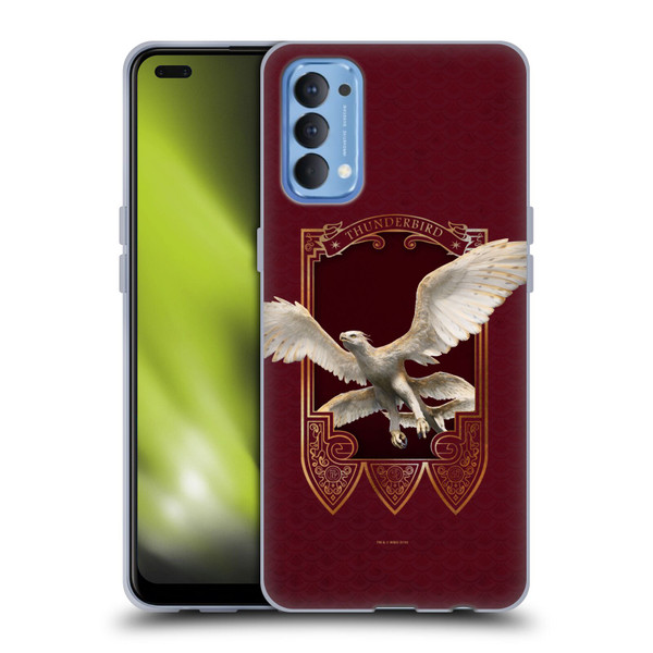 Fantastic Beasts And Where To Find Them Beasts Thunderbird Soft Gel Case for OPPO Reno 4 5G