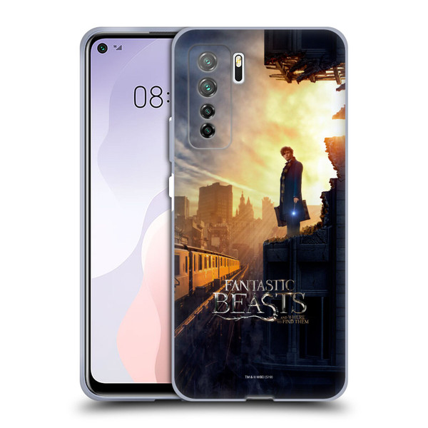 Fantastic Beasts And Where To Find Them Key Art Newt Scamander Poster 1 Soft Gel Case for Huawei Nova 7 SE/P40 Lite 5G