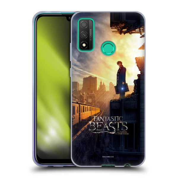 Fantastic Beasts And Where To Find Them Key Art Newt Scamander Poster 1 Soft Gel Case for Huawei P Smart (2020)
