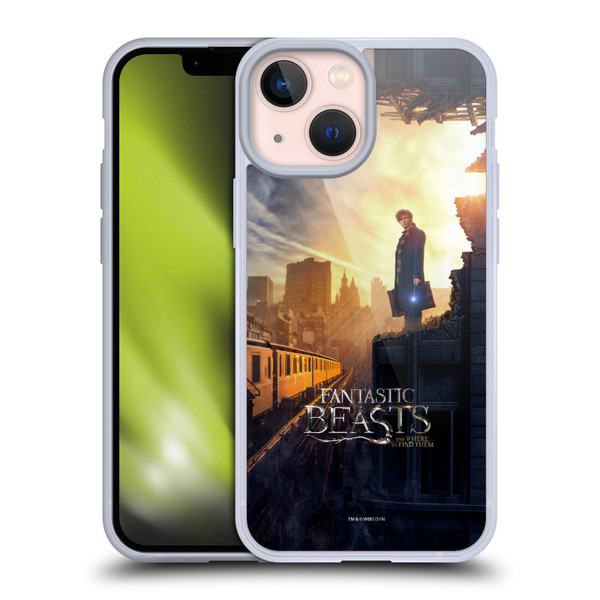 Fantastic Beasts And Where To Find Them Key Art Newt Scamander Poster 1 Soft Gel Case for Apple iPhone 13 Mini