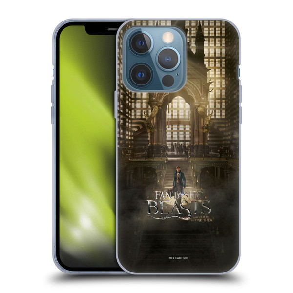 Fantastic Beasts And Where To Find Them Key Art Newt Scamander Poster 2 Soft Gel Case for Apple iPhone 13 Pro