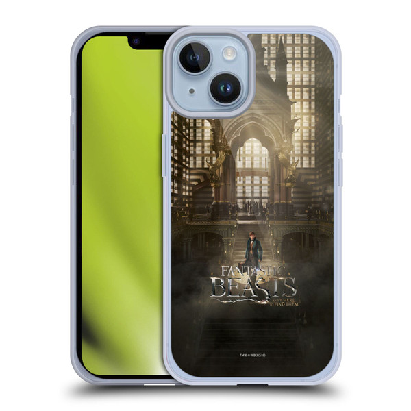 Fantastic Beasts And Where To Find Them Key Art Newt Scamander Poster 2 Soft Gel Case for Apple iPhone 14