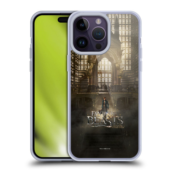 Fantastic Beasts And Where To Find Them Key Art Newt Scamander Poster 2 Soft Gel Case for Apple iPhone 14 Pro Max