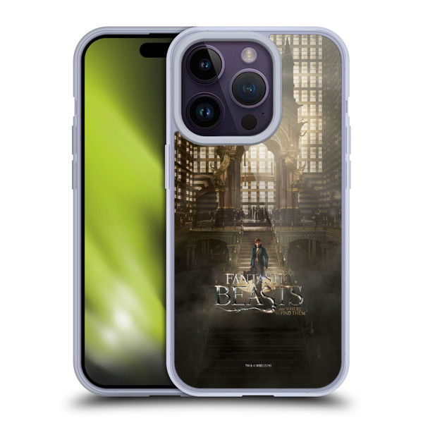 Fantastic Beasts And Where To Find Them Key Art Newt Scamander Poster 2 Soft Gel Case for Apple iPhone 14 Pro
