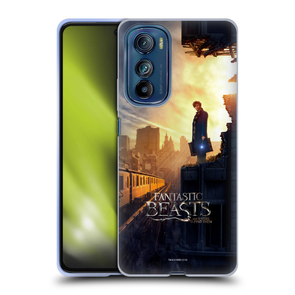 Fantastic Beasts And Where To Find Them Key Art Newt Scamander Poster 1 Soft Gel Case for Motorola Edge 30