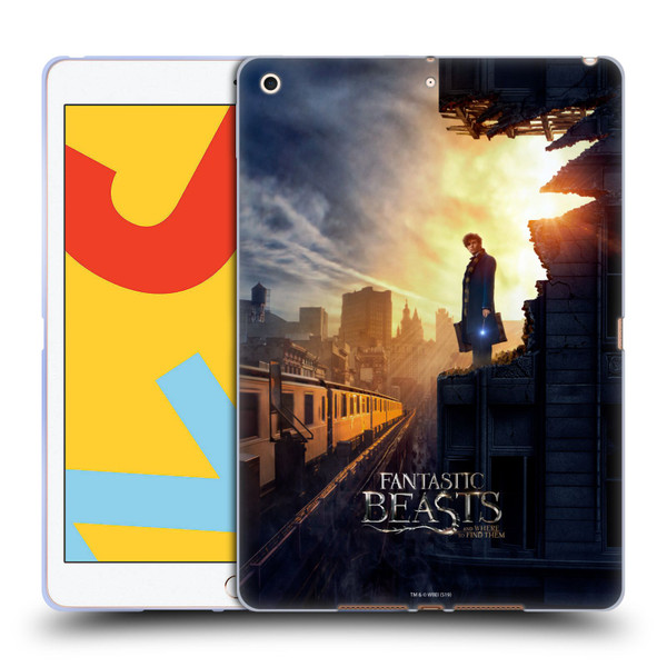 Fantastic Beasts And Where To Find Them Key Art Newt Scamander Poster 1 Soft Gel Case for Apple iPad 10.2 2019/2020/2021