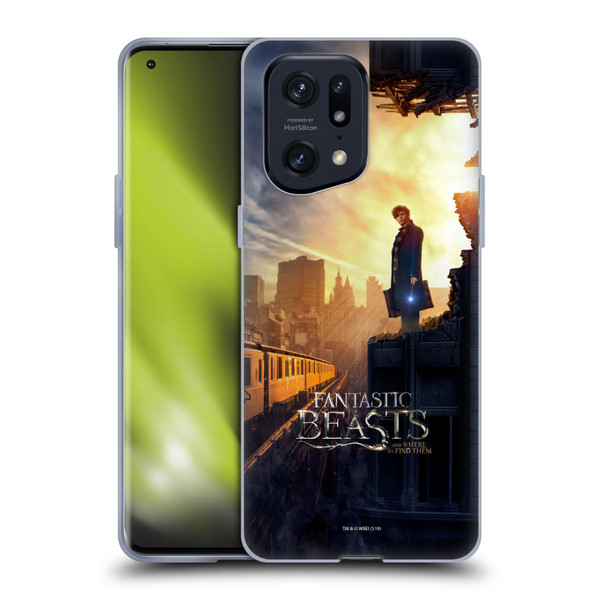 Fantastic Beasts And Where To Find Them Key Art Newt Scamander Poster 1 Soft Gel Case for OPPO Find X5 Pro