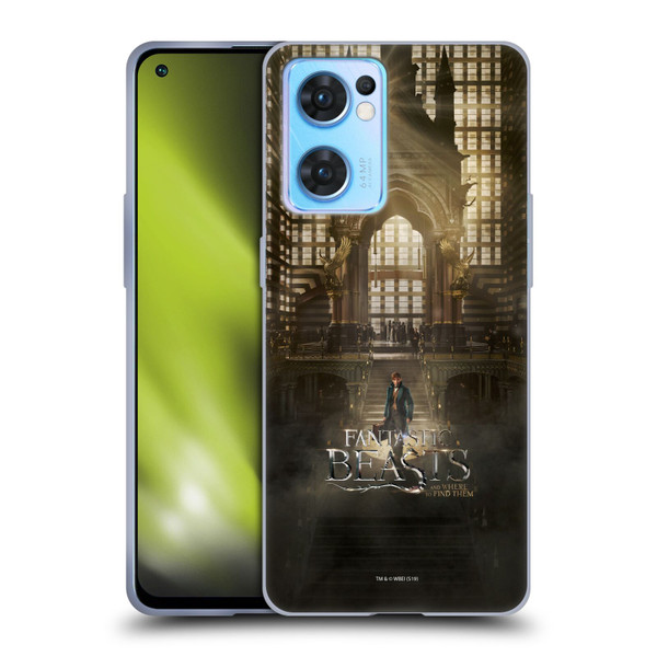 Fantastic Beasts And Where To Find Them Key Art Newt Scamander Poster 2 Soft Gel Case for OPPO Reno7 5G / Find X5 Lite