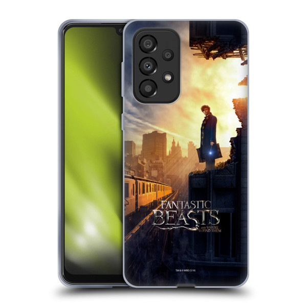 Fantastic Beasts And Where To Find Them Key Art Newt Scamander Poster 1 Soft Gel Case for Samsung Galaxy A33 5G (2022)