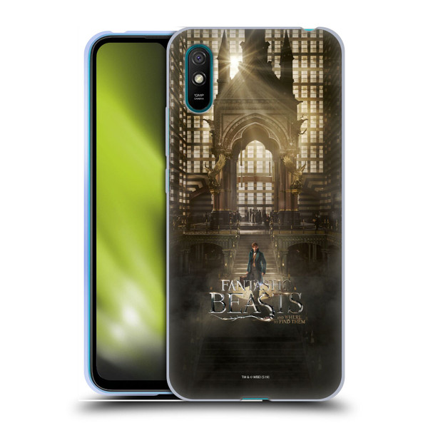 Fantastic Beasts And Where To Find Them Key Art Newt Scamander Poster 2 Soft Gel Case for Xiaomi Redmi 9A / Redmi 9AT