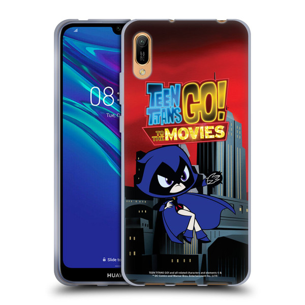 Teen Titans Go! To The Movies Character Art Raven Soft Gel Case for Huawei Y6 Pro (2019)