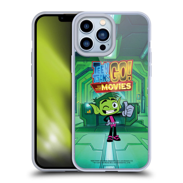 Teen Titans Go! To The Movies Character Art Beastboy Soft Gel Case for Apple iPhone 13 Pro Max