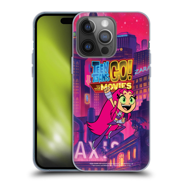 Teen Titans Go! To The Movies Character Art Starfire Soft Gel Case for Apple iPhone 14 Pro