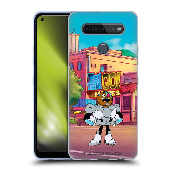 Teen Titans Go! To The Movies Character Art Cyborg Soft Gel Case for LG K51S