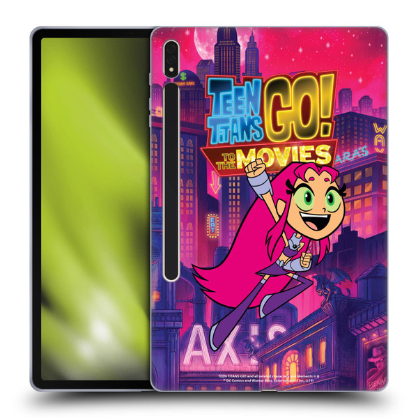 Teen Titans Go! To The Movies Character Art Starfire Soft Gel Case for Samsung Galaxy Tab S8 Plus