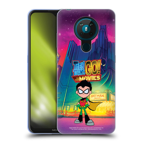 Teen Titans Go! To The Movies Character Art Robin Soft Gel Case for Nokia 5.3