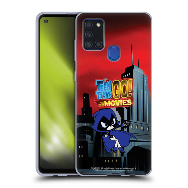 Teen Titans Go! To The Movies Character Art Raven Soft Gel Case for Samsung Galaxy A21s (2020)