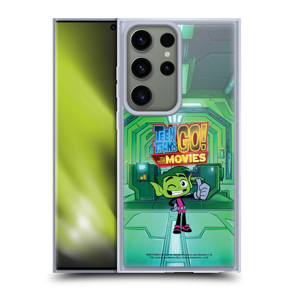 Teen Titans Go! To The Movies Character Art Beastboy Soft Gel Case for Samsung Galaxy S23 Ultra 5G