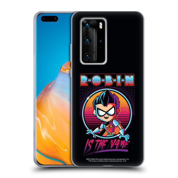 Teen Titans Go! To The Movies Graphic Designs Robin Soft Gel Case for Huawei P40 Pro / P40 Pro Plus 5G