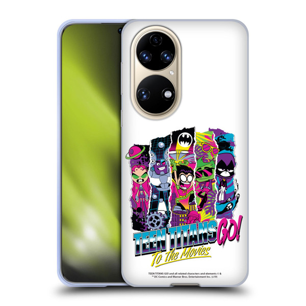 Teen Titans Go! To The Movies Graphic Designs Collage 2 Soft Gel Case for Huawei P50