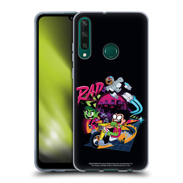 Teen Titans Go! To The Movies Graphic Designs Rad Soft Gel Case for Huawei Y6p