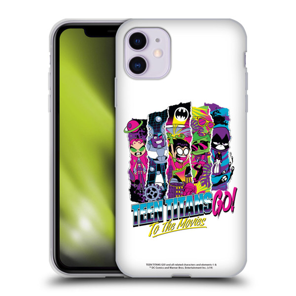 Teen Titans Go! To The Movies Graphic Designs Collage 2 Soft Gel Case for Apple iPhone 11