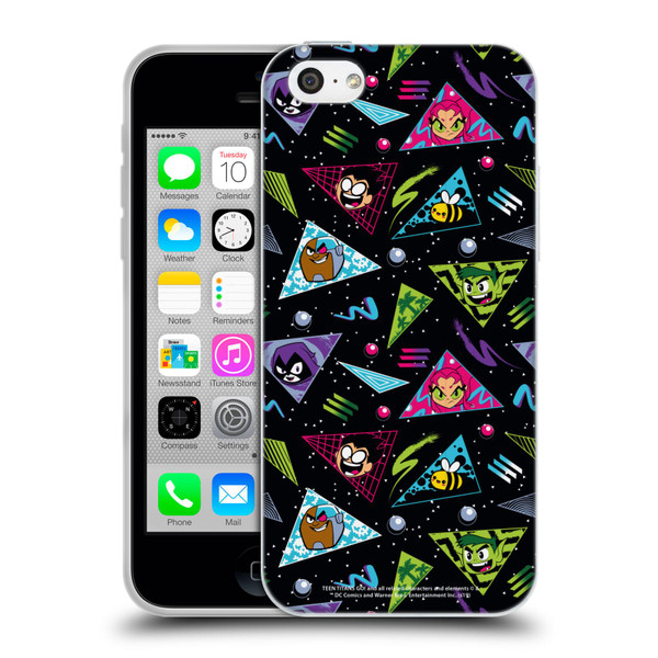 Teen Titans Go! To The Movies Graphic Designs Patterns Soft Gel Case for Apple iPhone 5c