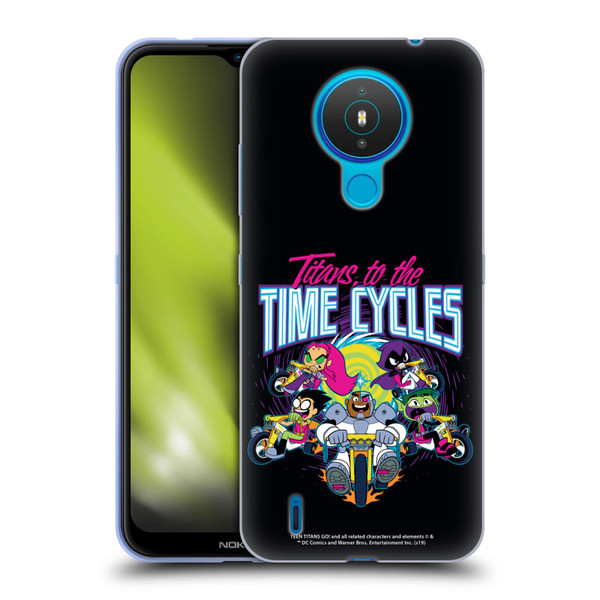Teen Titans Go! To The Movies Graphic Designs To The Time Cycles Soft Gel Case for Nokia 1.4