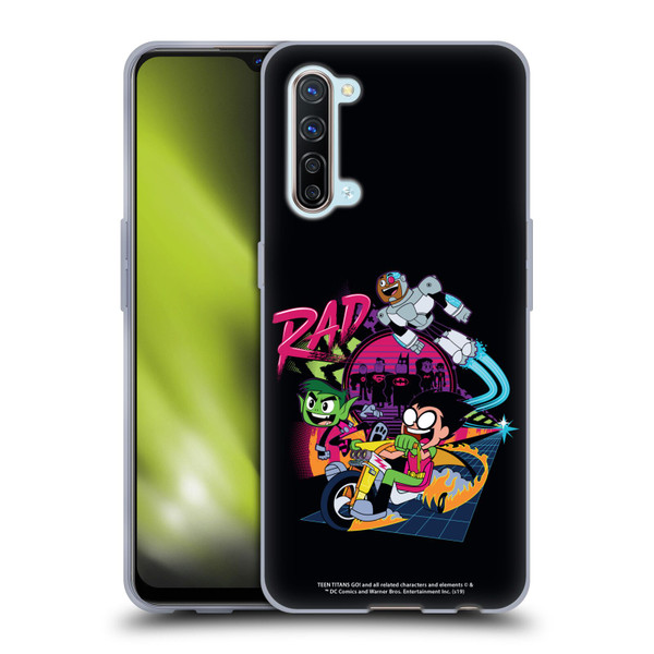 Teen Titans Go! To The Movies Graphic Designs Rad Soft Gel Case for OPPO Find X2 Lite 5G