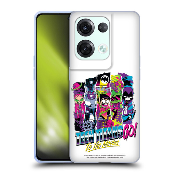 Teen Titans Go! To The Movies Graphic Designs Collage 2 Soft Gel Case for OPPO Reno8 Pro